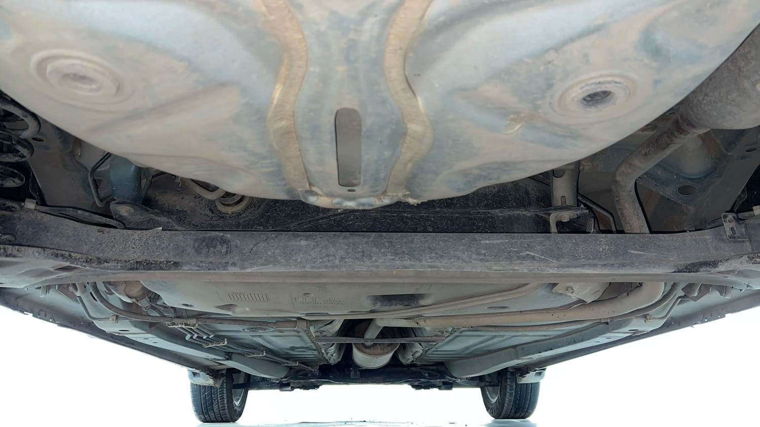 Used 2019 Maruti Suzuki Baleno Zeta Petrol Manual extra REAR UNDERBODY VIEW (TAKEN FROM REAR)