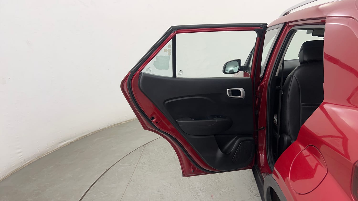 Used 2020 Hyundai Venue SX Plus 1.0 Turbo DCT Petrol Automatic interior LEFT REAR DOOR OPEN VIEW