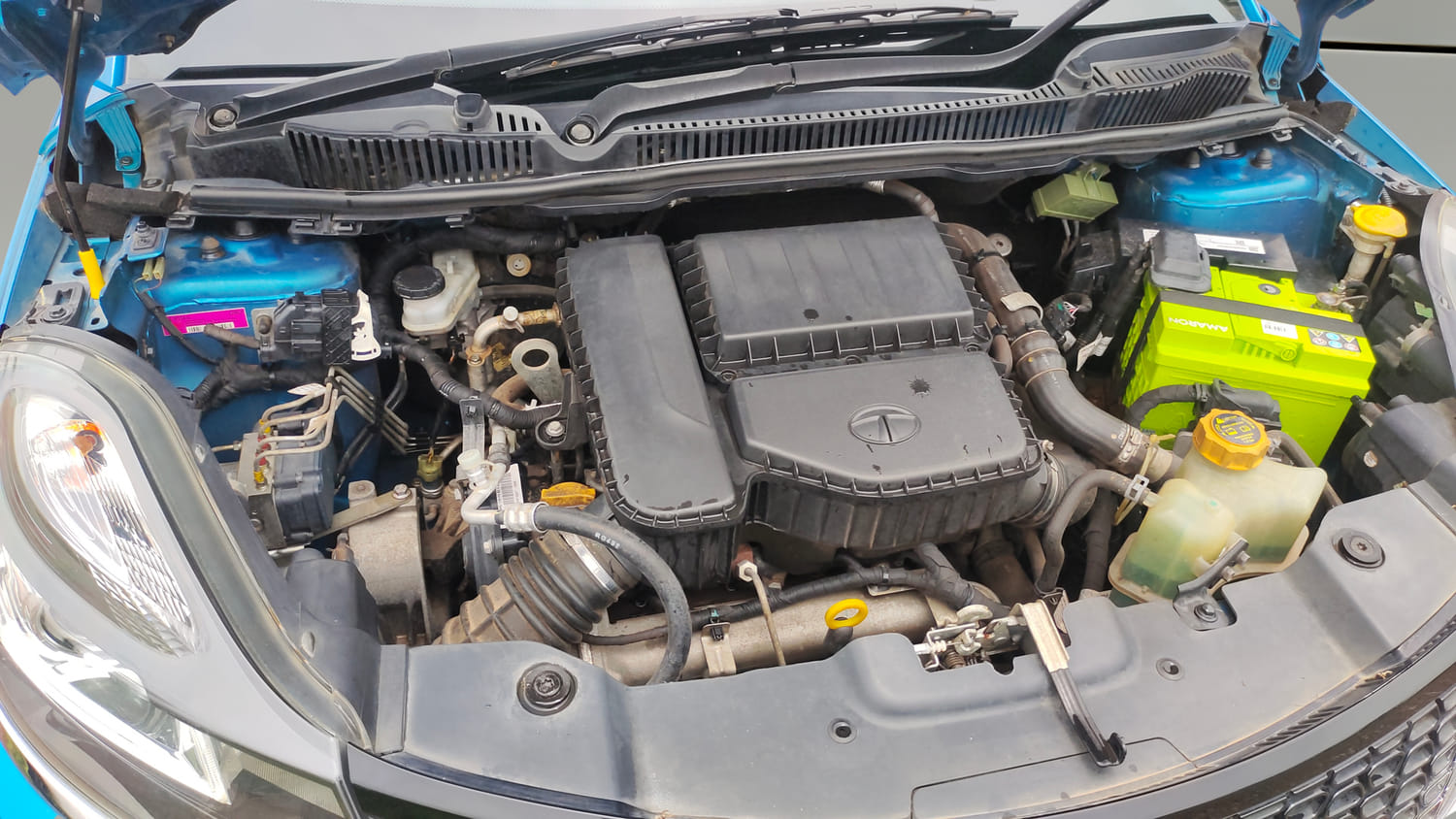 Used 2017 Tata Nexon XZ Plus Diesel Diesel Manual engine ENGINE RIGHT SIDE VIEW