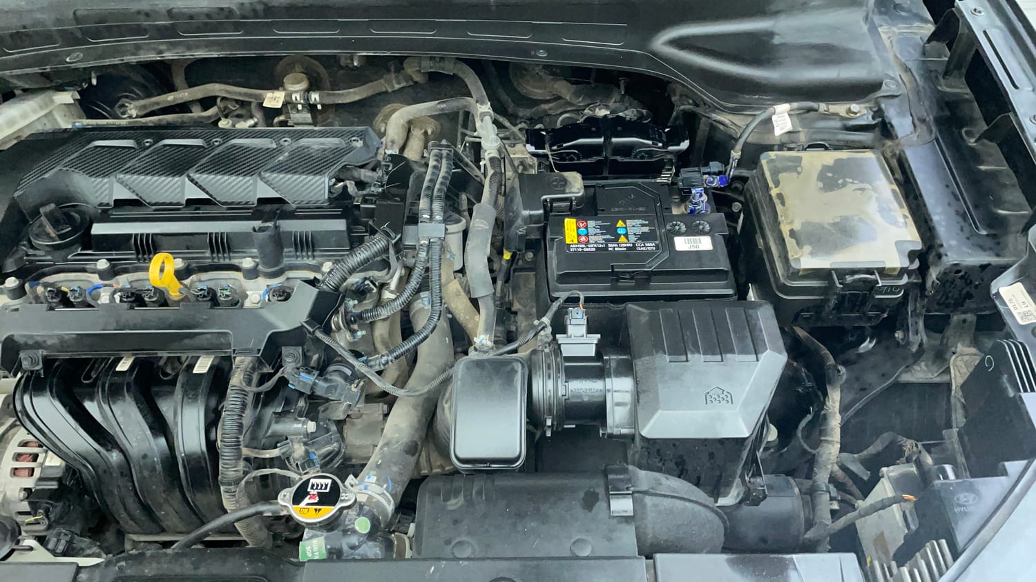 Used 2024 Hyundai Creta 1.5 MPi Petrol MT S Petrol Manual engine ENGINE LEFT SIDE VIEW