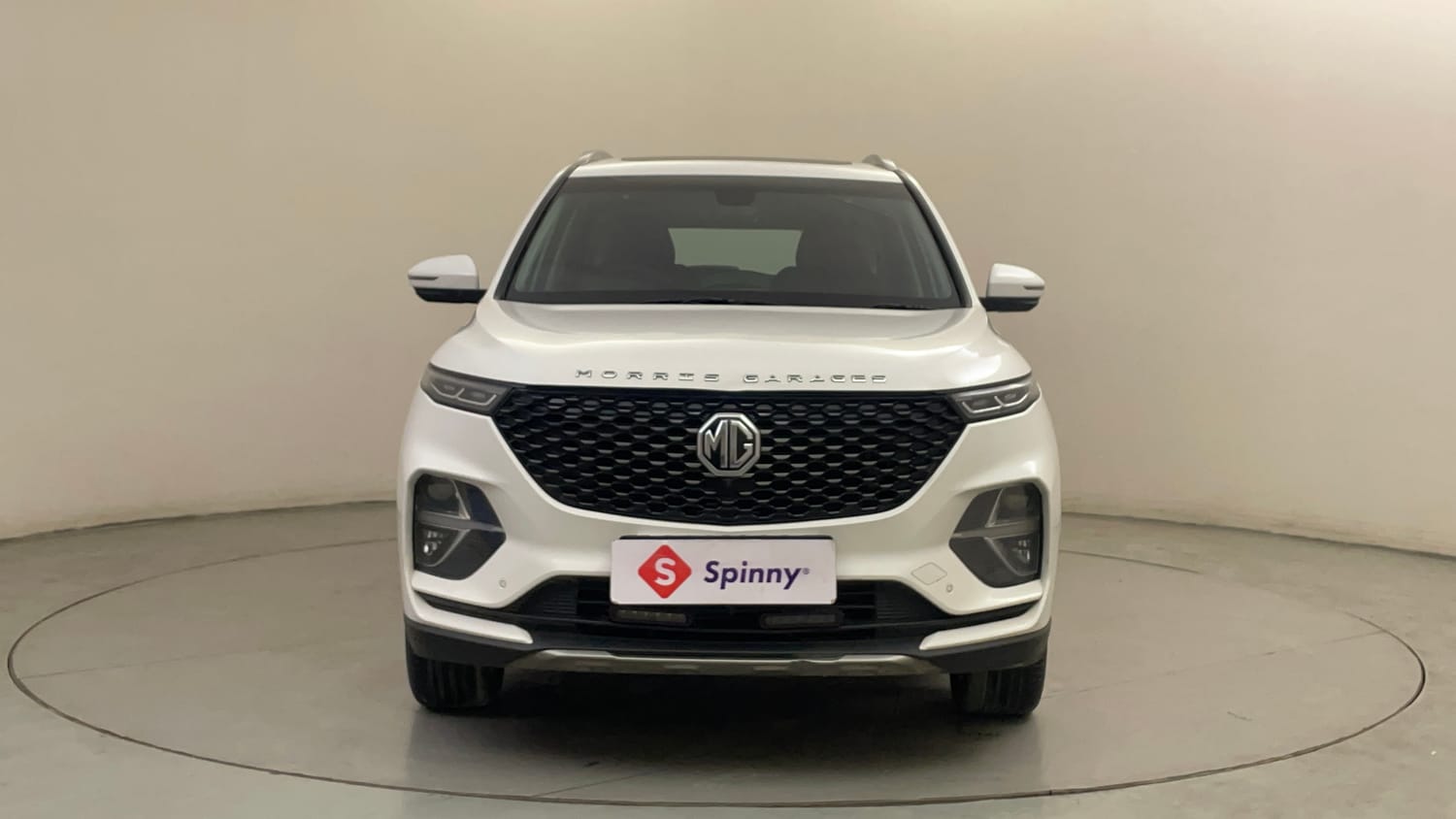 Used 2023 MG Motors Hector Plus Sharp 1.5 Petrol Turbo CVT 6-STR Petrol Automatic exterior FRONT VIEW