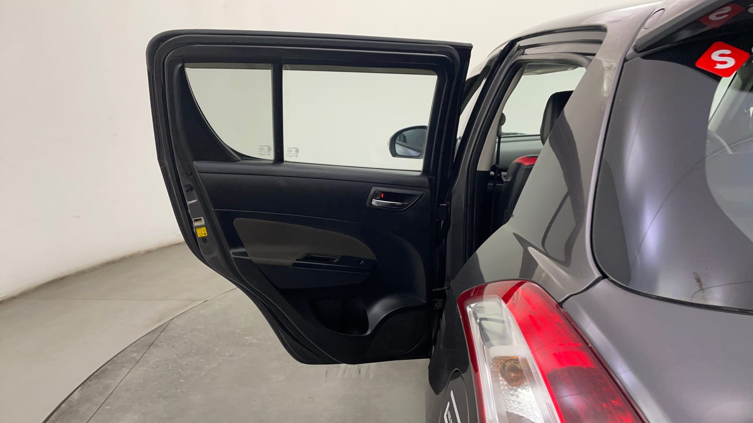 Used 2016 Maruti Suzuki Swift VDi (O) Diesel Manual interior LEFT REAR DOOR OPEN VIEW