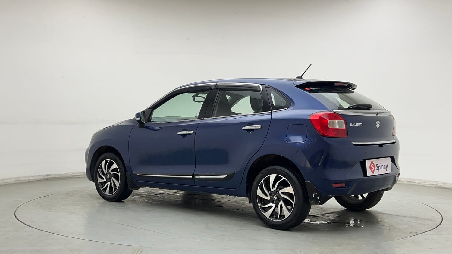 Used 2019 Maruti Suzuki Baleno Zeta Petrol Manual exterior LEFT REAR CORNER VIEW