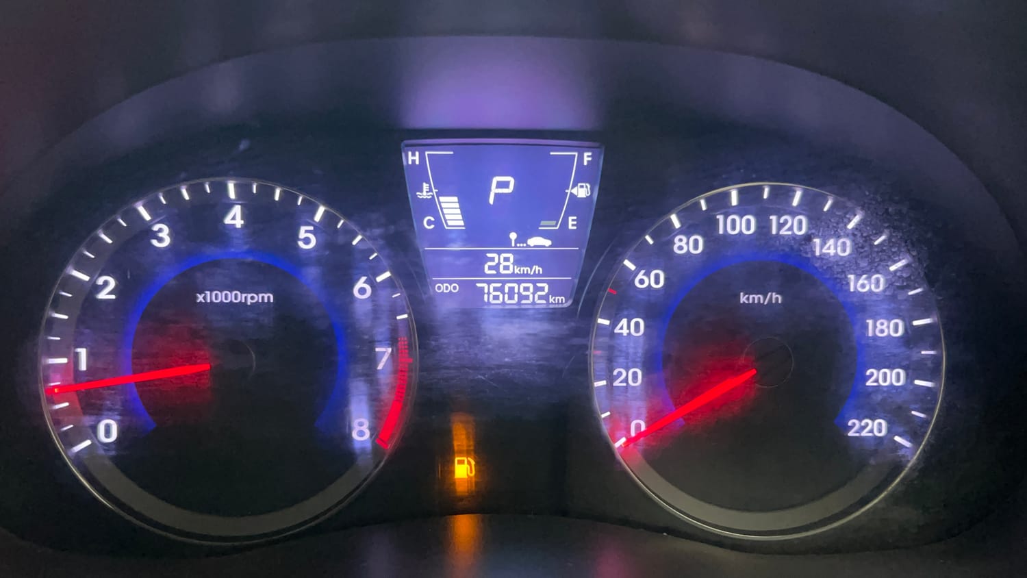 Used 2016 Hyundai Verna 1.6 VTVT S AT Petrol Automatic interior CLUSTERMETER VIEW