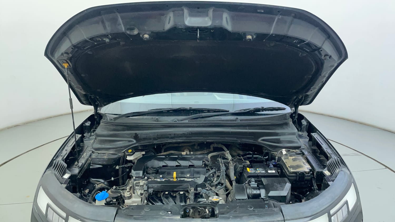 Used 2024 Hyundai Creta 1.5 MPi Petrol MT S Petrol Manual engine ENGINE & BONNET OPEN FRONT VIEW
