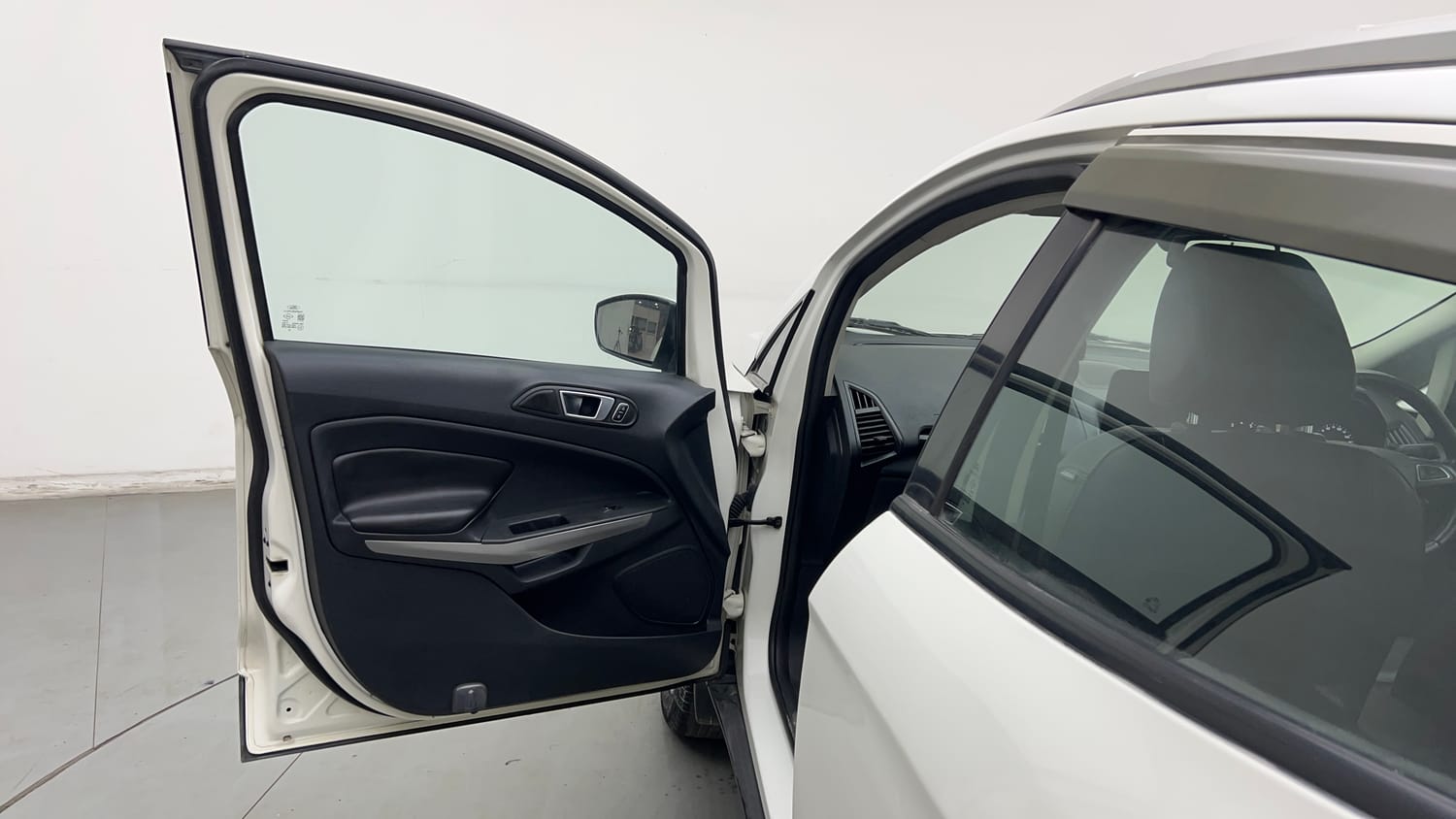 Used 2018 Ford EcoSport Titanium + 1.5L Ti-VCT Petrol Manual interior LEFT FRONT DOOR OPEN VIEW