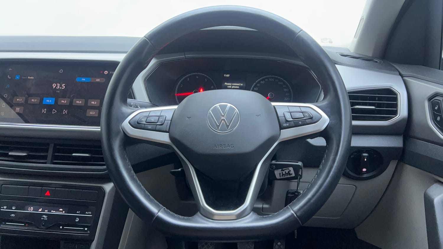Used 2022 Volkswagen Taigun Highline 1.0 TSI MT Petrol Manual interior STEERING VIEW