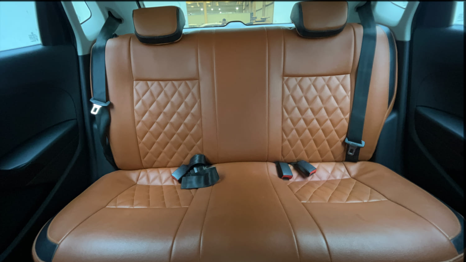 Used 2021 Volkswagen Polo Trendline 1.0L MPI Petrol Manual interior REAR SEAT CONDITION VIEW