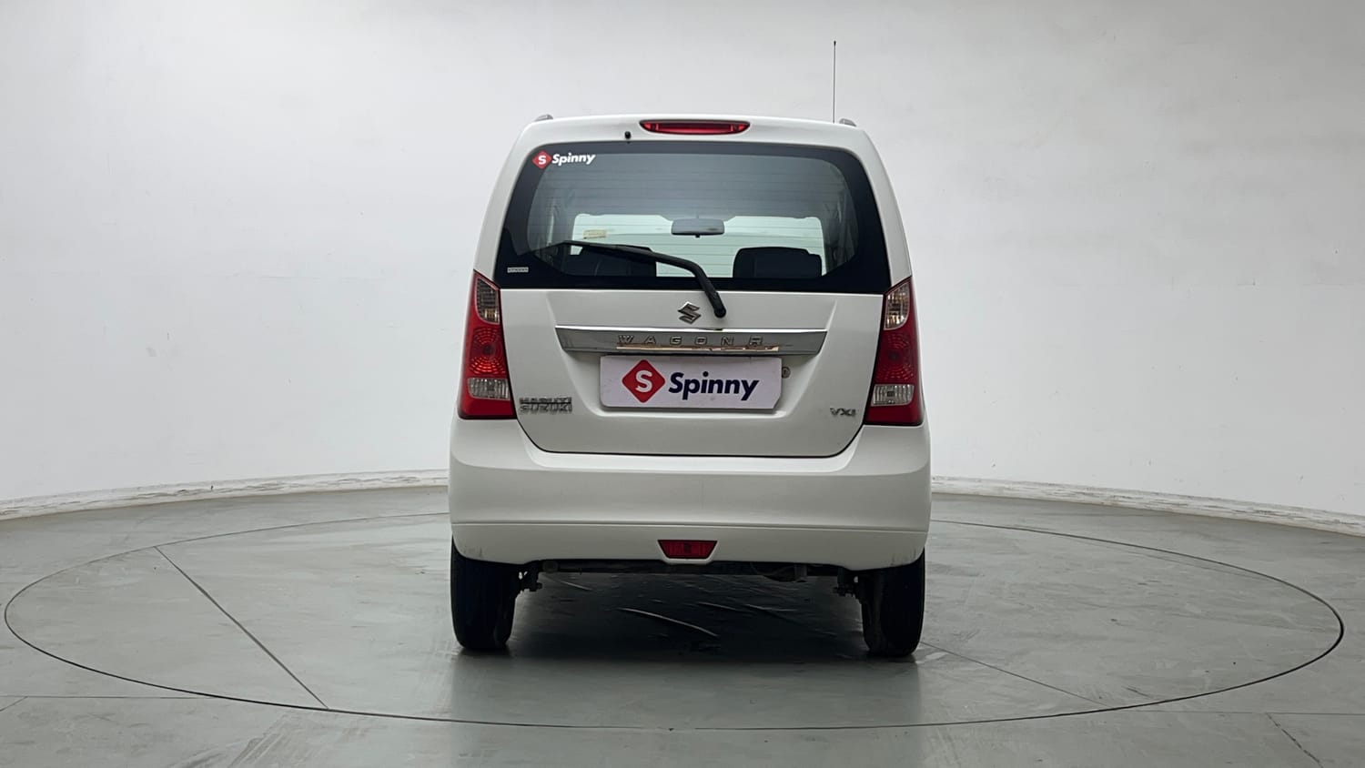 Used 2015 Maruti Suzuki Wagon R 1.0 VXI AMT Petrol Automatic exterior BACK VIEW