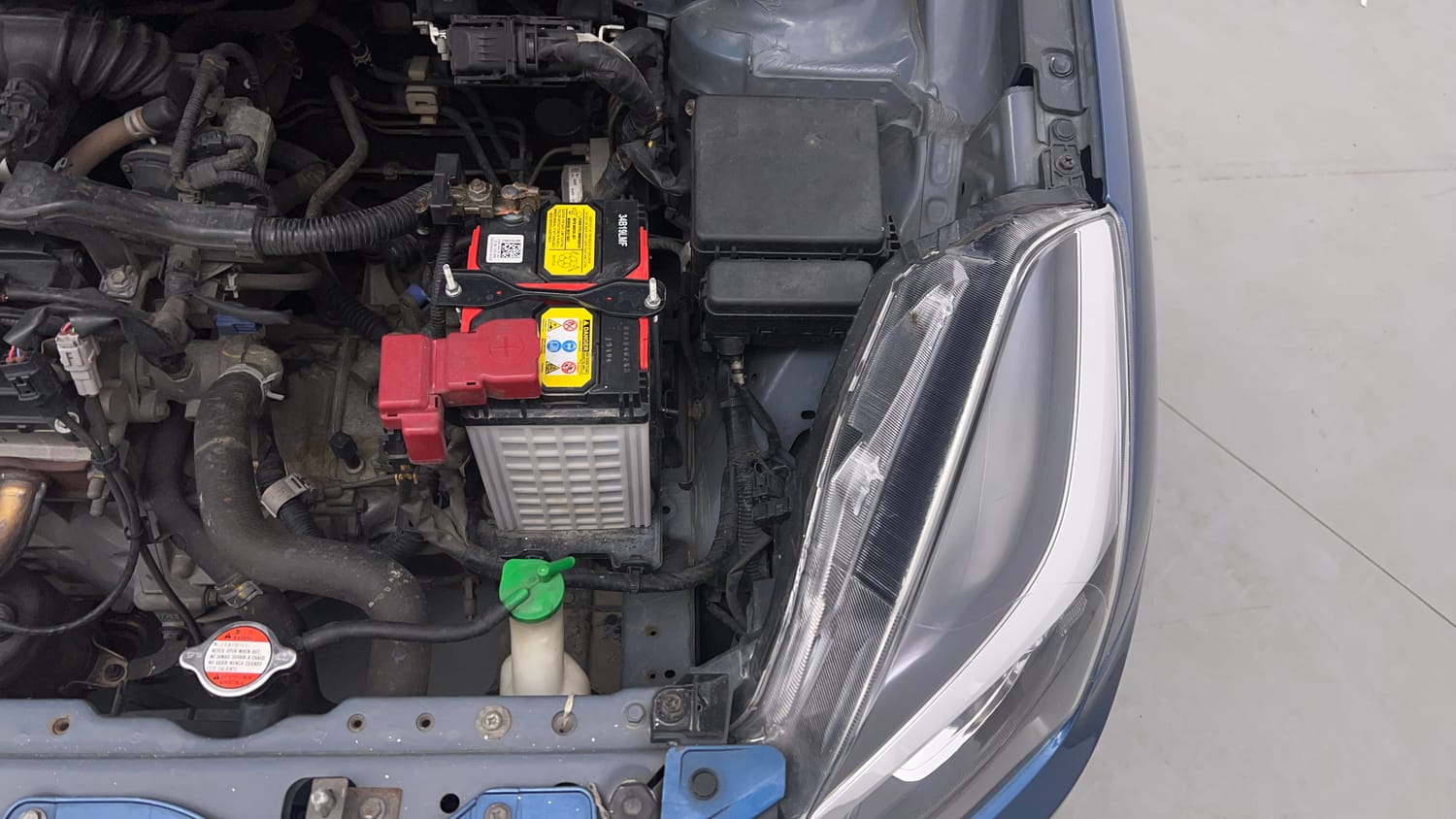Used 2018 Maruti Suzuki Baleno Alpha 1.2 Petrol Manual engine ENGINE LEFT SIDE VIEW