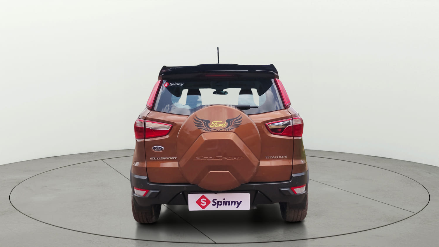 Used 2018 Ford EcoSport Titanium + 1.5L Ti-VCT AT Petrol Automatic exterior BACK VIEW