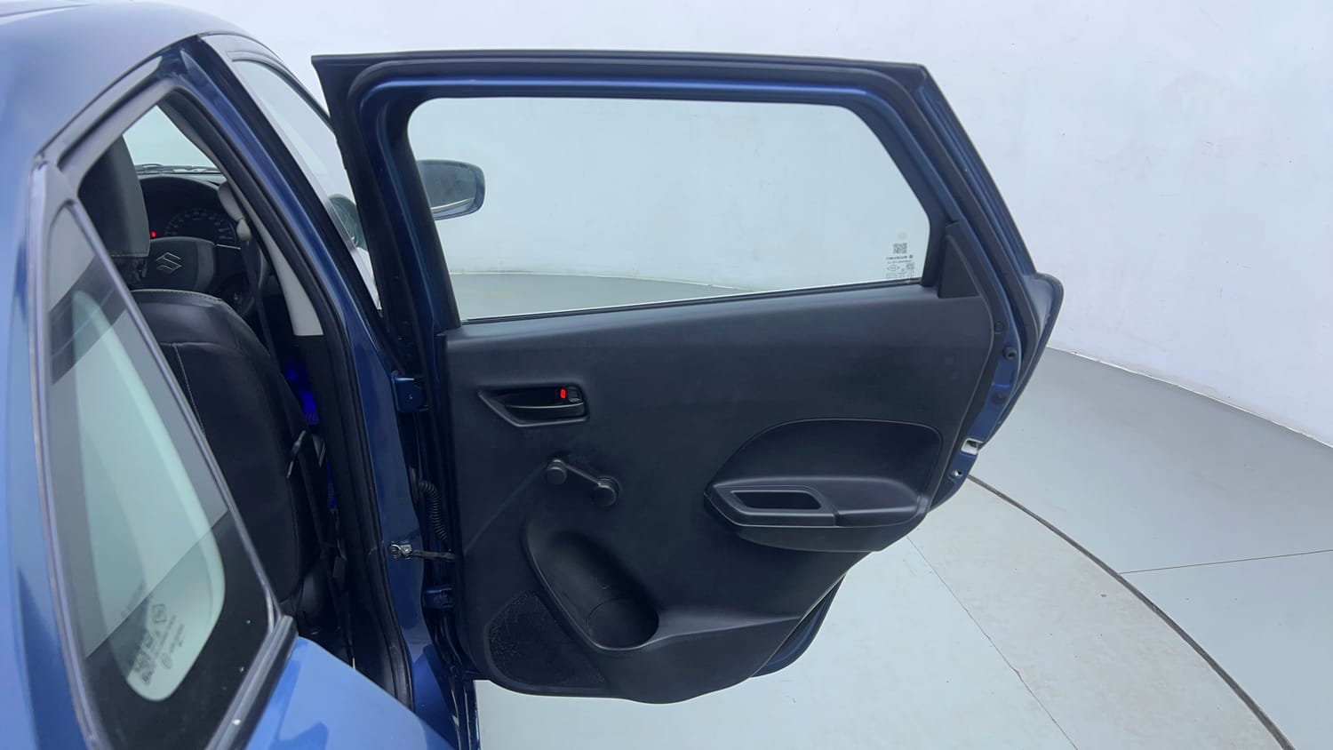 Used 2017 Maruti Suzuki Baleno Sigma 1.2 Petrol Manual interior RIGHT REAR DOOR OPEN VIEW