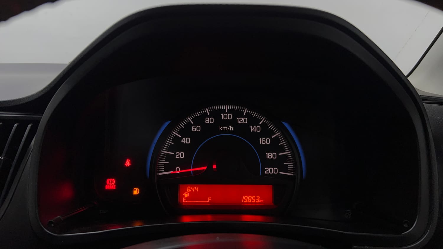 Used 2021 Maruti Suzuki Baleno Sigma Petrol Manual interior CLUSTERMETER VIEW