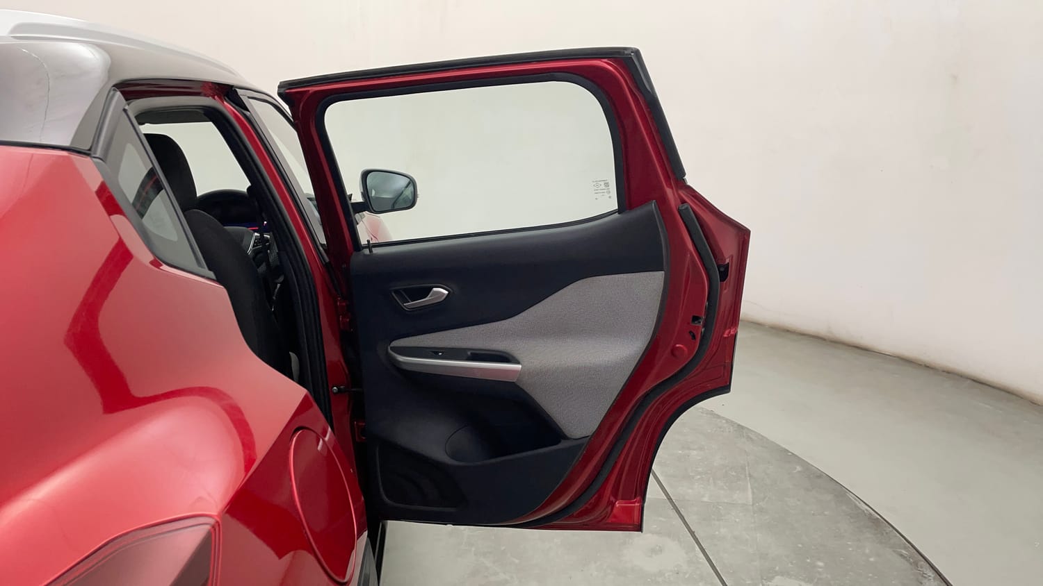 Used 2023 Nissan Magnite XV Petrol Manual interior RIGHT REAR DOOR OPEN VIEW