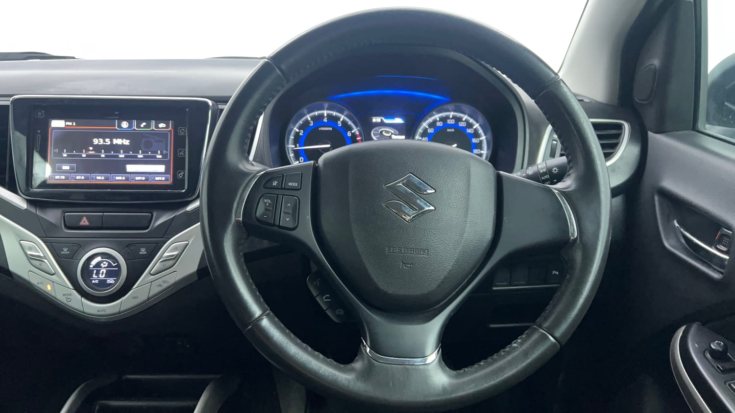 Used 2018 Maruti Suzuki Baleno Alpha 1.2 Petrol Manual interior STEERING VIEW