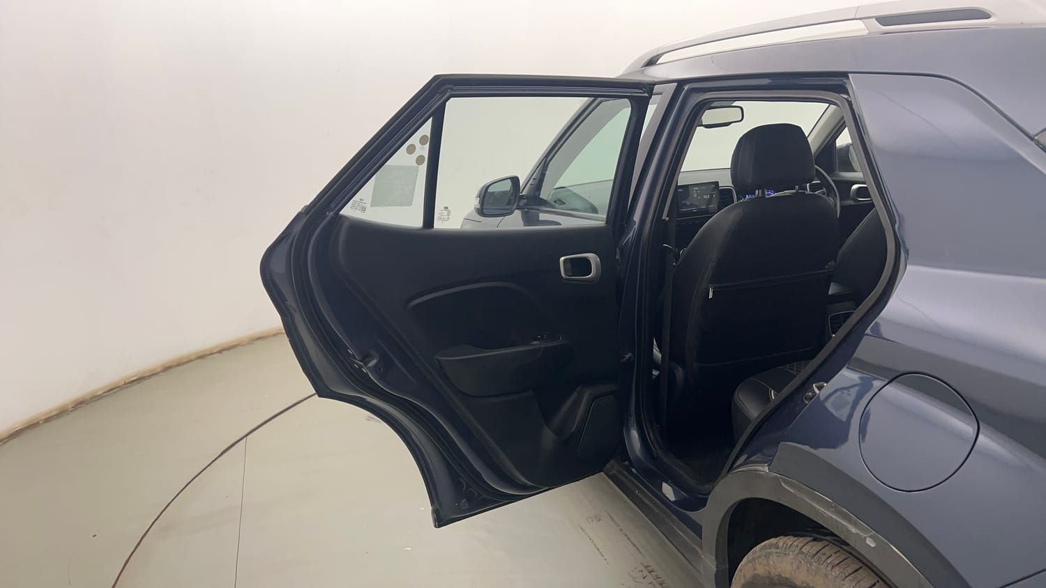 Used 2019 Hyundai Venue SX Plus 1.0 Turbo DCT Petrol Automatic interior LEFT REAR DOOR OPEN VIEW