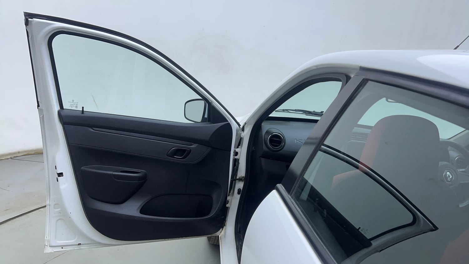 Used 2022 Renault Kwid RXT 1.0 Petrol Manual interior LEFT FRONT DOOR OPEN VIEW