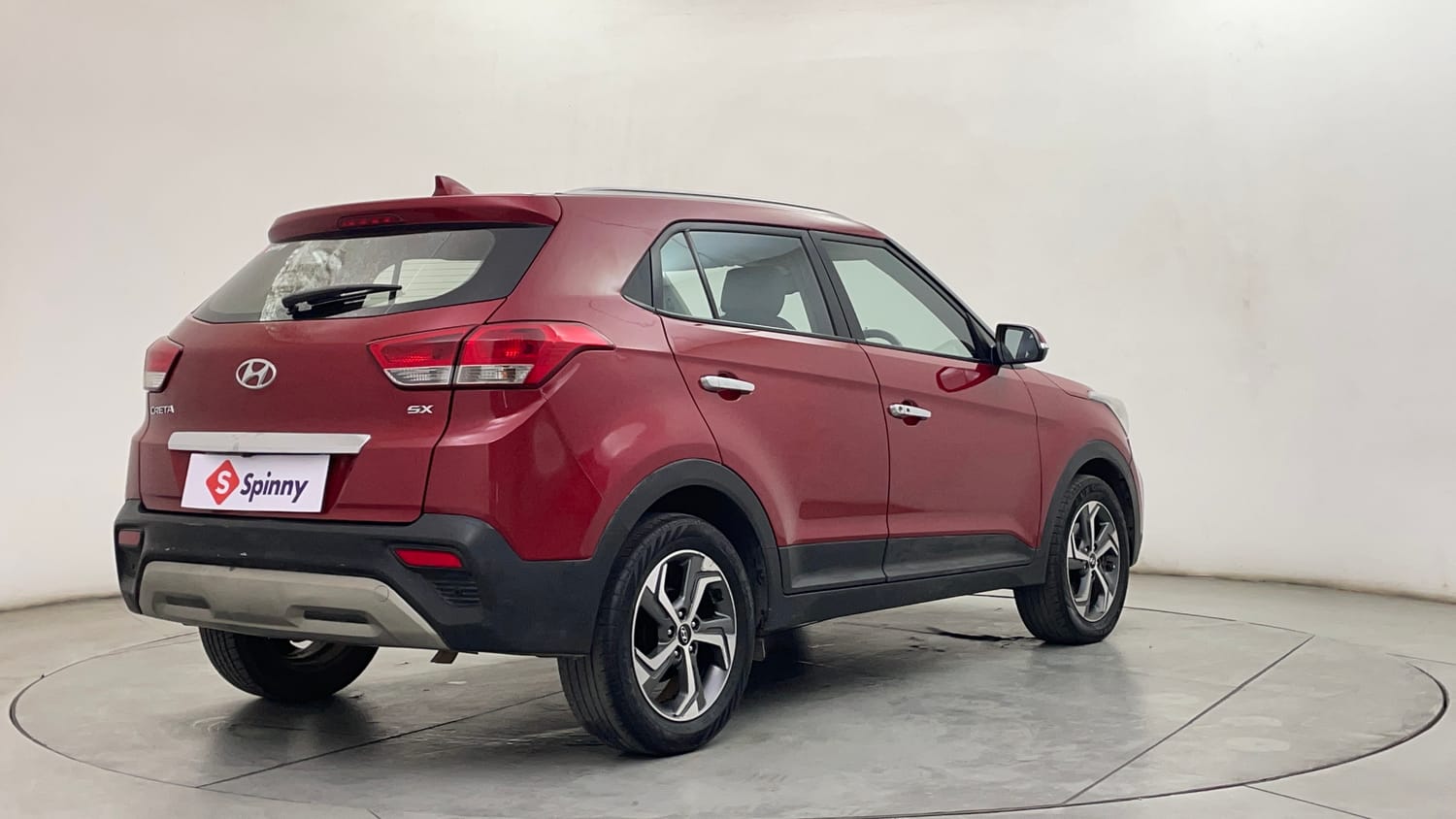 Used 2018 Hyundai Creta SX 1.6 (O) Petrol Petrol Manual exterior RIGHT REAR CORNER VIEW