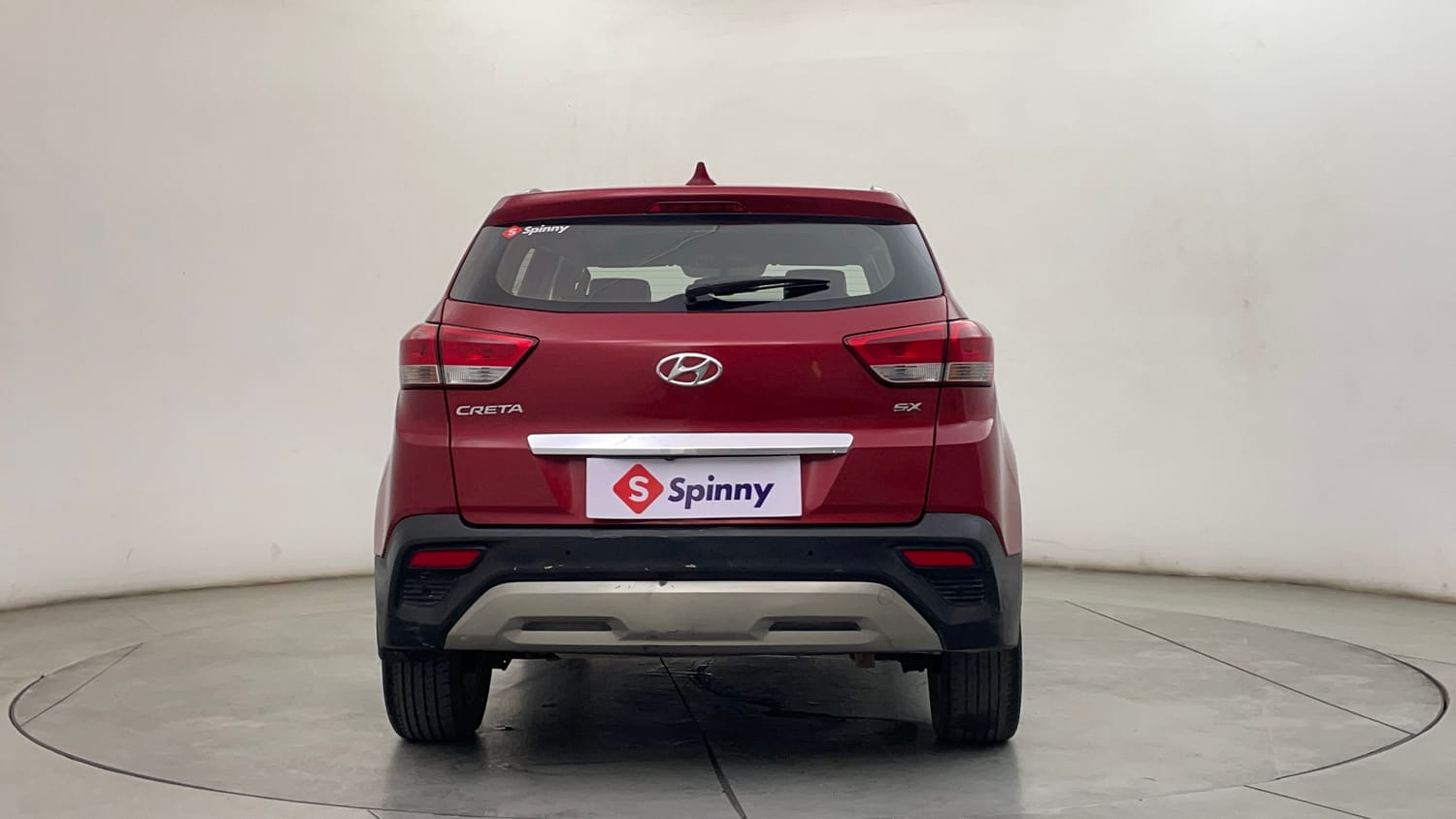 Used 2018 Hyundai Creta SX 1.6 (O) Petrol Petrol Manual exterior BACK VIEW