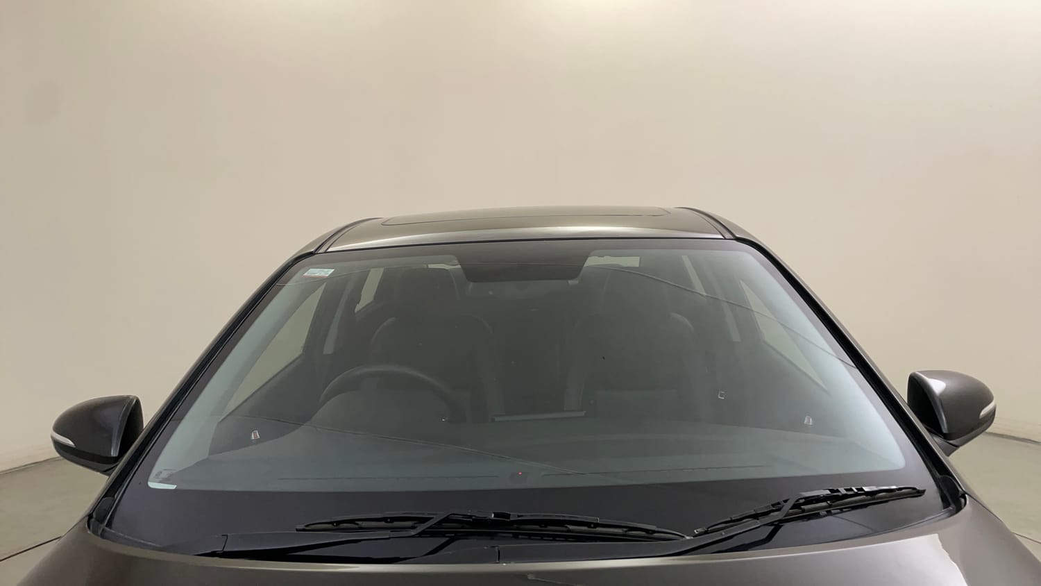 Used 2021 Hyundai Verna SX (O) 1.6 VTVT AT Petrol Automatic exterior FRONT WINDSHIELD VIEW