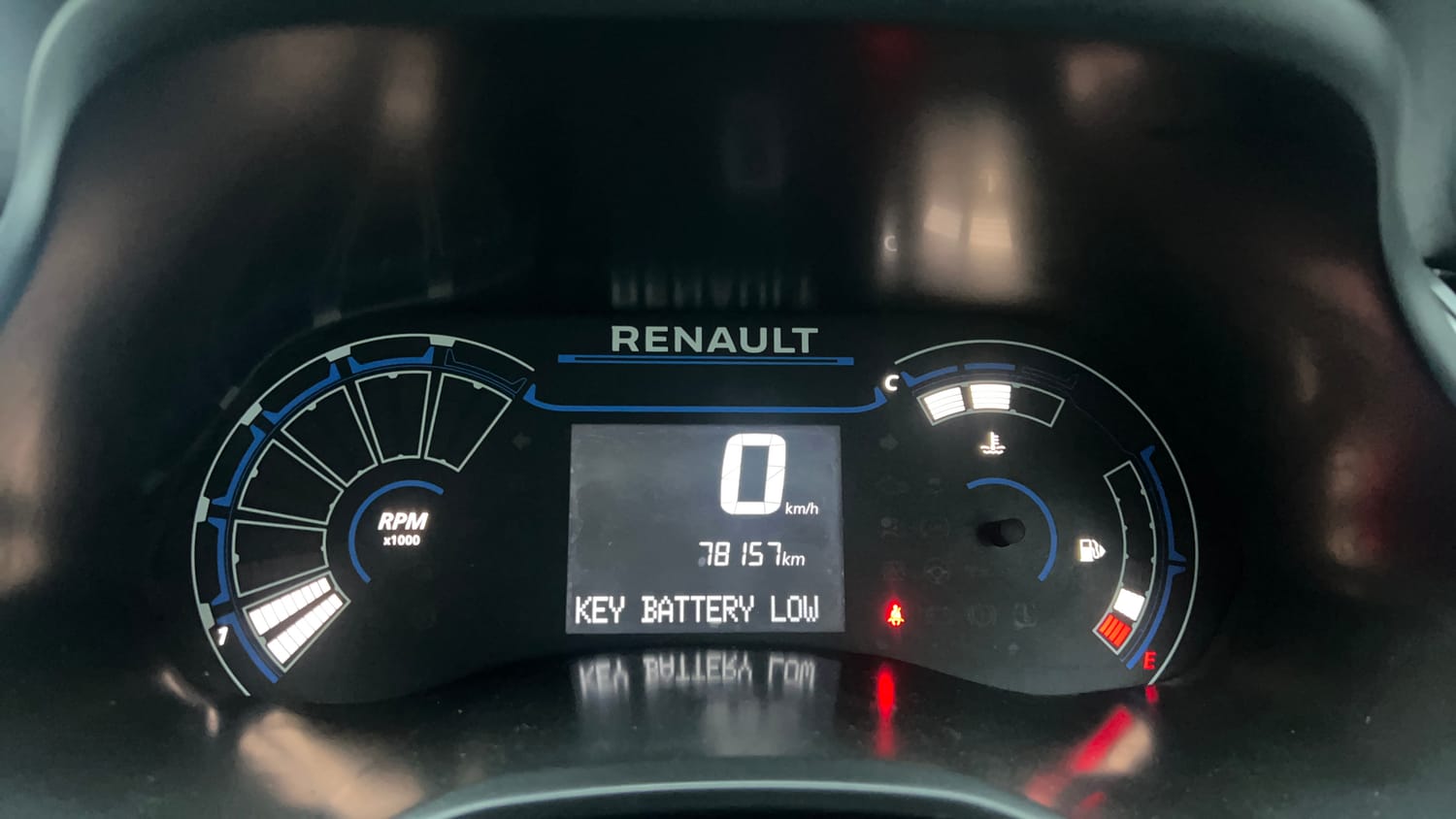 Used 2020 Renault Triber RXZ Petrol Manual interior CLUSTERMETER VIEW
