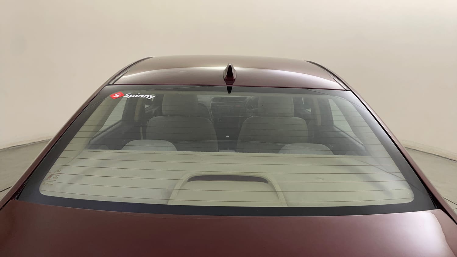 Used 2014 Honda City V Diesel Diesel Manual exterior BACK WINDSHIELD VIEW