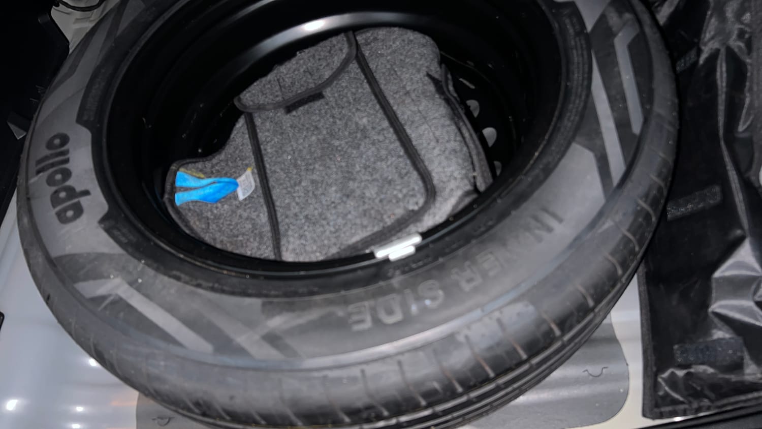 Used 2025 Hyundai Creta N-Line N10 1.5 Turbo MT Dual Tone Petrol Manual tyres SPARE TYRE VIEW