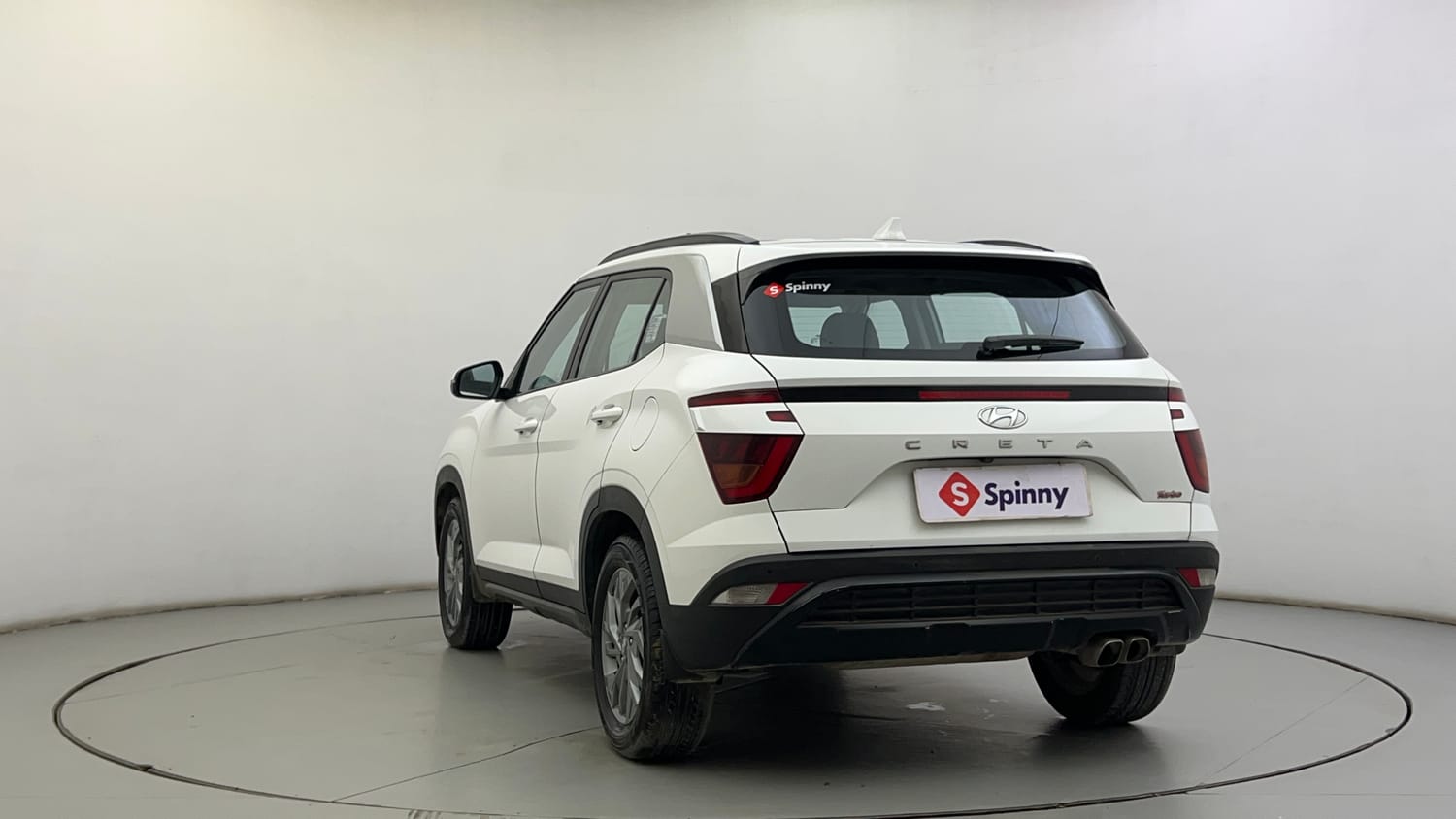 Used 2020 Hyundai Creta SX (O) 1.4 Turbo 7 DCT Petrol Automatic exterior RIGHT REAR CORNER VIEW