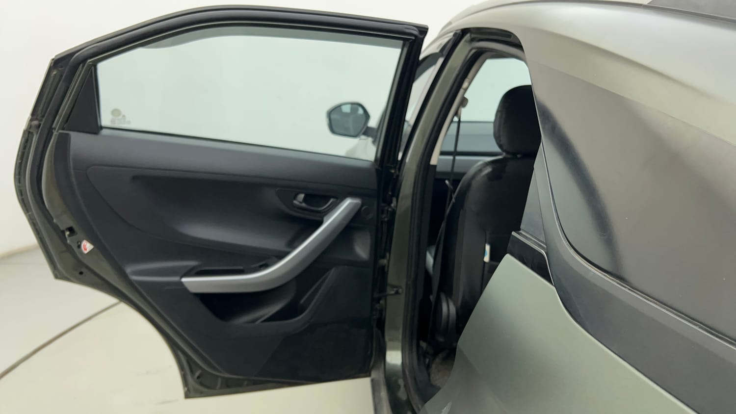 Used 2022 Tata Nexon XMA (S) Diesel Diesel Automatic interior LEFT REAR DOOR OPEN VIEW