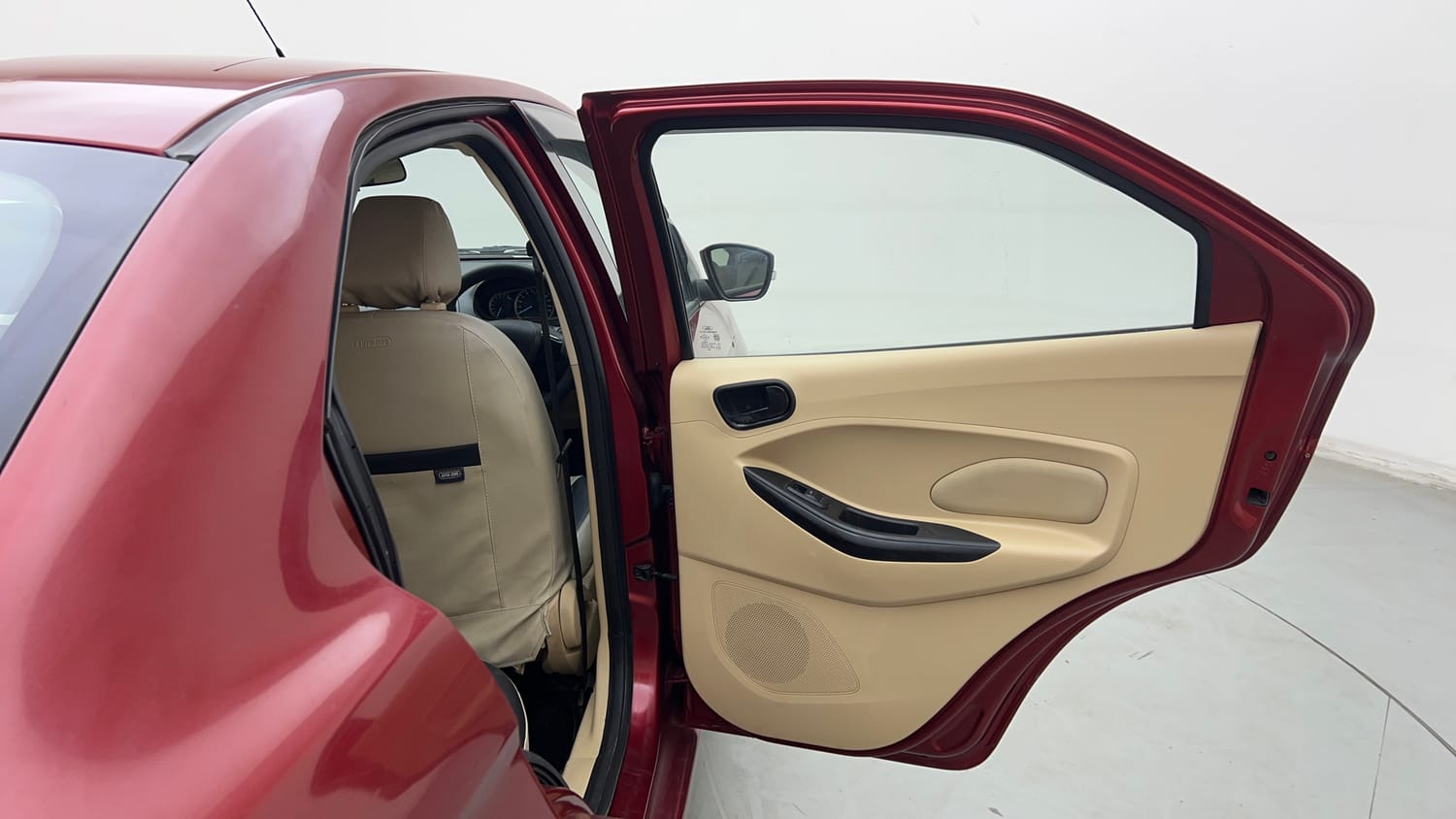 Used 2015 Ford Figo Aspire Trend 1.2 Ti-VCT Petrol Manual interior RIGHT REAR DOOR OPEN VIEW