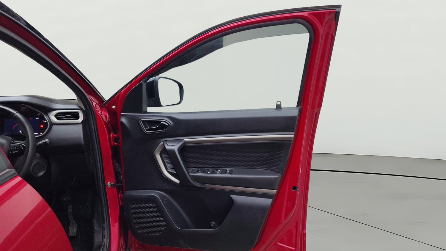 Used 2021 Renault Kiger RXZ Turbo CVT Dual Tone Petrol Automatic interior RIGHT FRONT DOOR OPEN VIEW