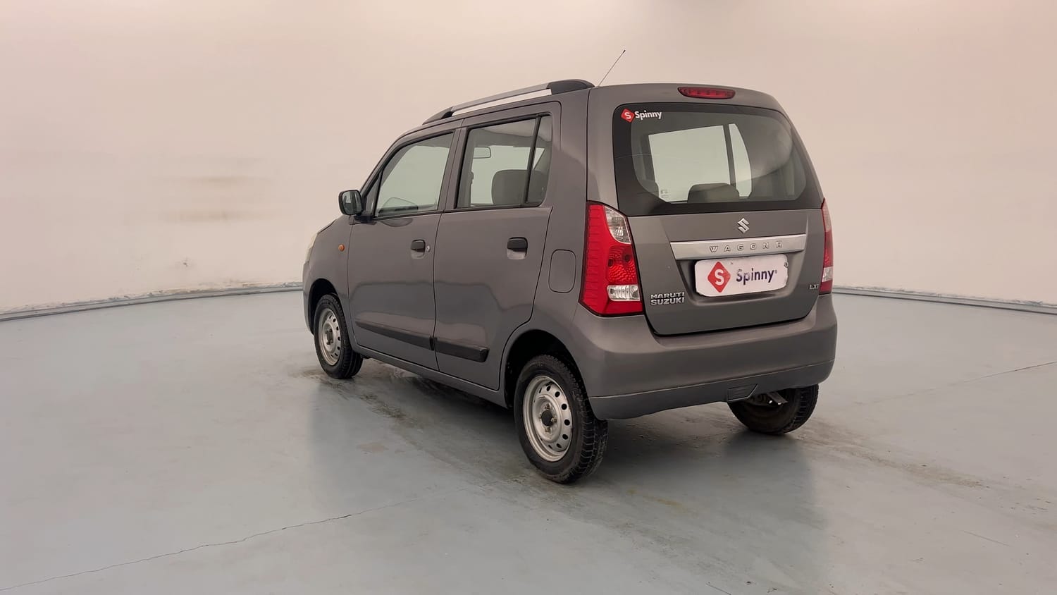 Used 2012 Maruti Suzuki Wagon R LXi Petrol Manual exterior LEFT REAR CORNER VIEW
