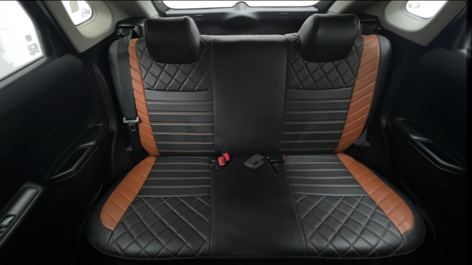 Used 2021 Maruti Suzuki Baleno Sigma Petrol Manual interior REAR SEAT CONDITION VIEW