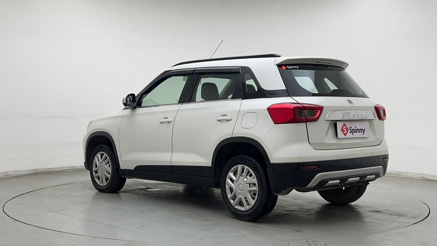 Used 2021 maruti-suzuki Vitara Brezza LXi Petrol Manual exterior LEFT REAR CORNER VIEW