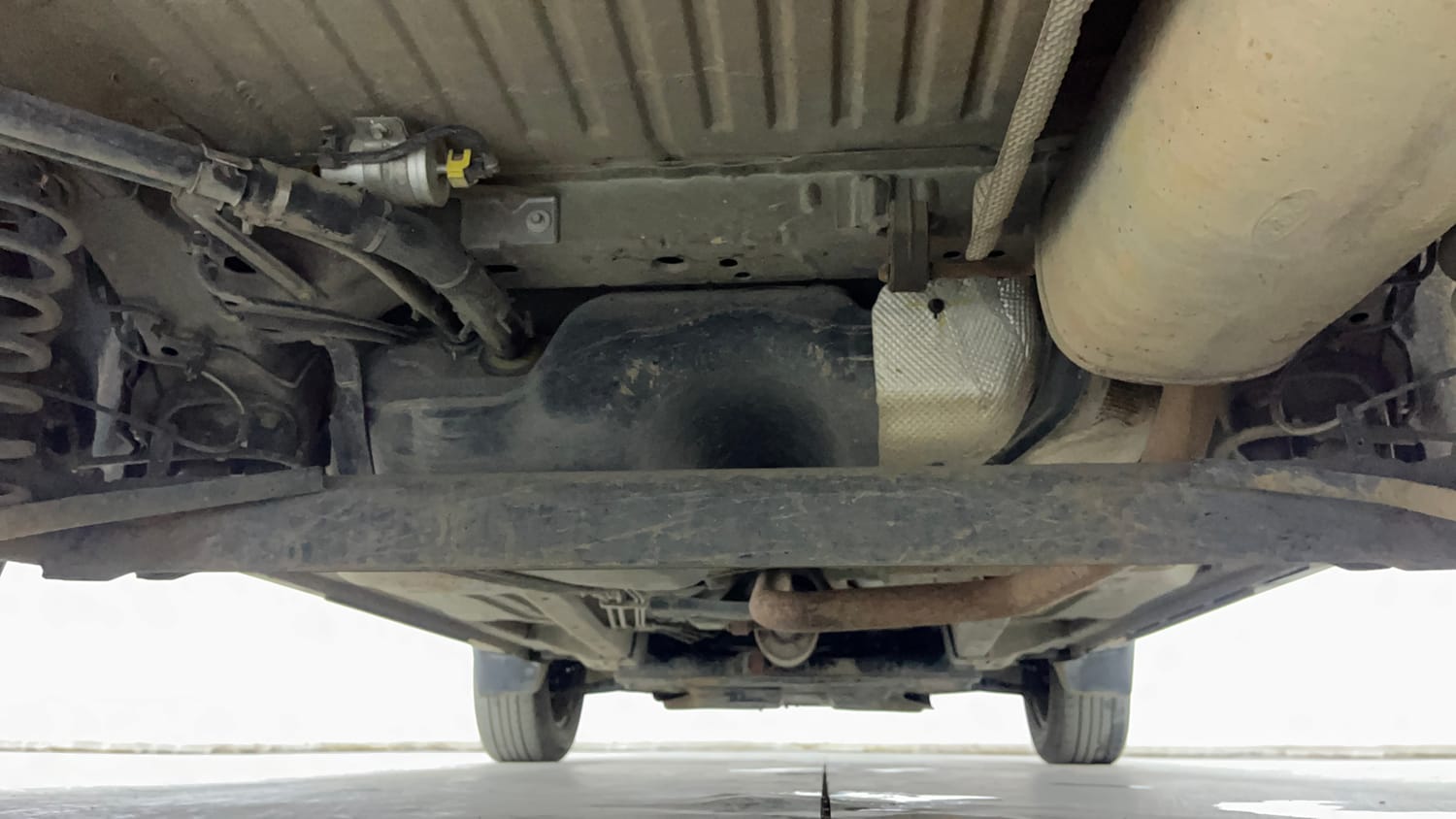 Used 2016 Ford EcoSport Trend 1.5L Ti-VCT Petrol Manual extra REAR UNDERBODY VIEW (TAKEN FROM REAR)