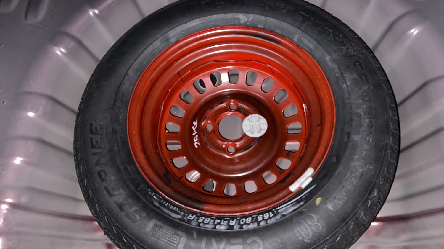 Used 2023 Renault Kiger RXZ Turbo MT Petrol Manual tyres SPARE TYRE VIEW