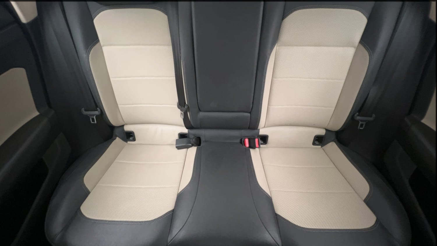 Used 2023 Skoda Slavia Style 1.0L TSI MT Petrol Manual interior REAR SEAT CONDITION VIEW