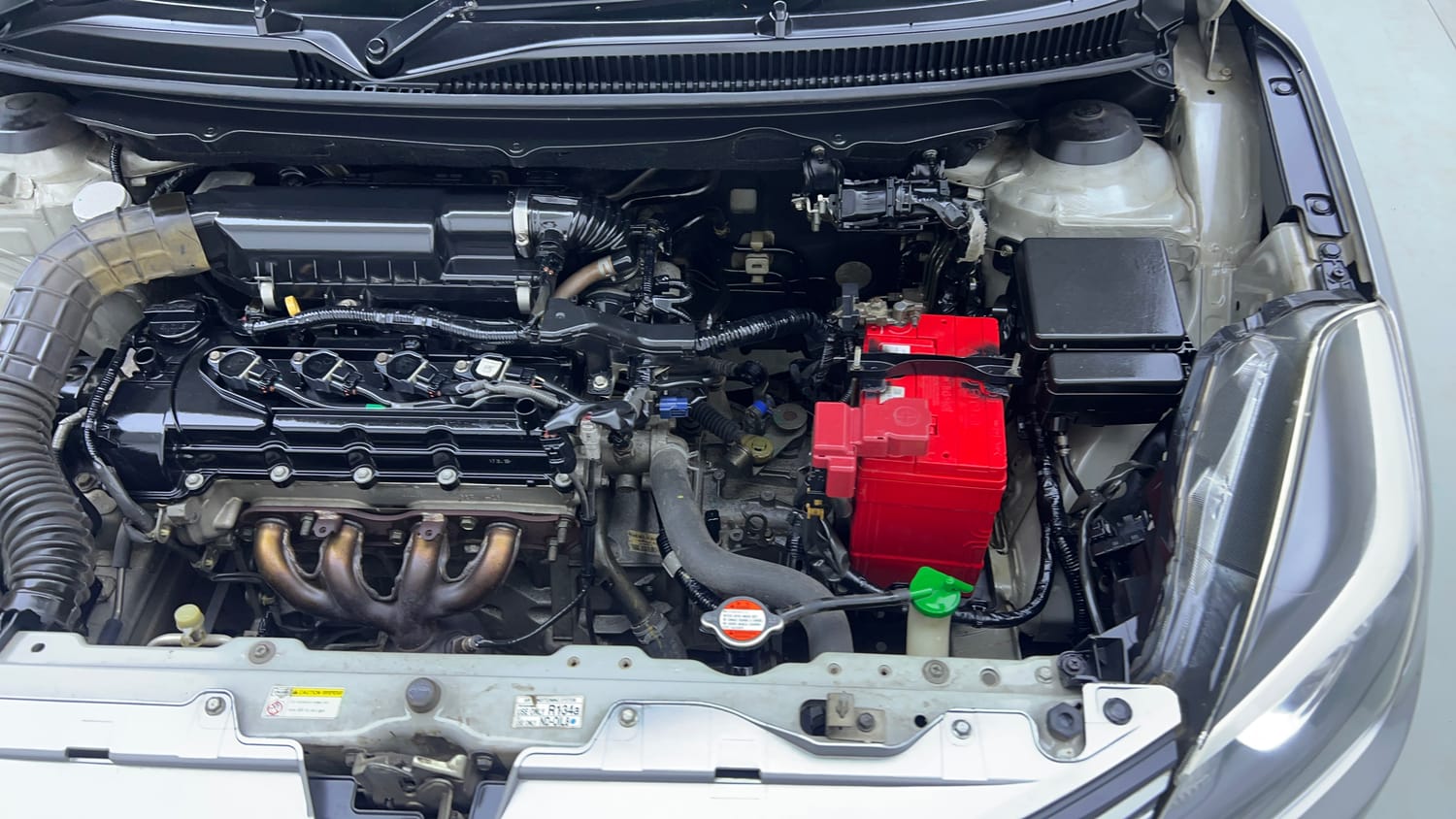 Used 2018 Maruti Suzuki Baleno Alpha 1.2 Petrol Manual engine ENGINE LEFT SIDE VIEW