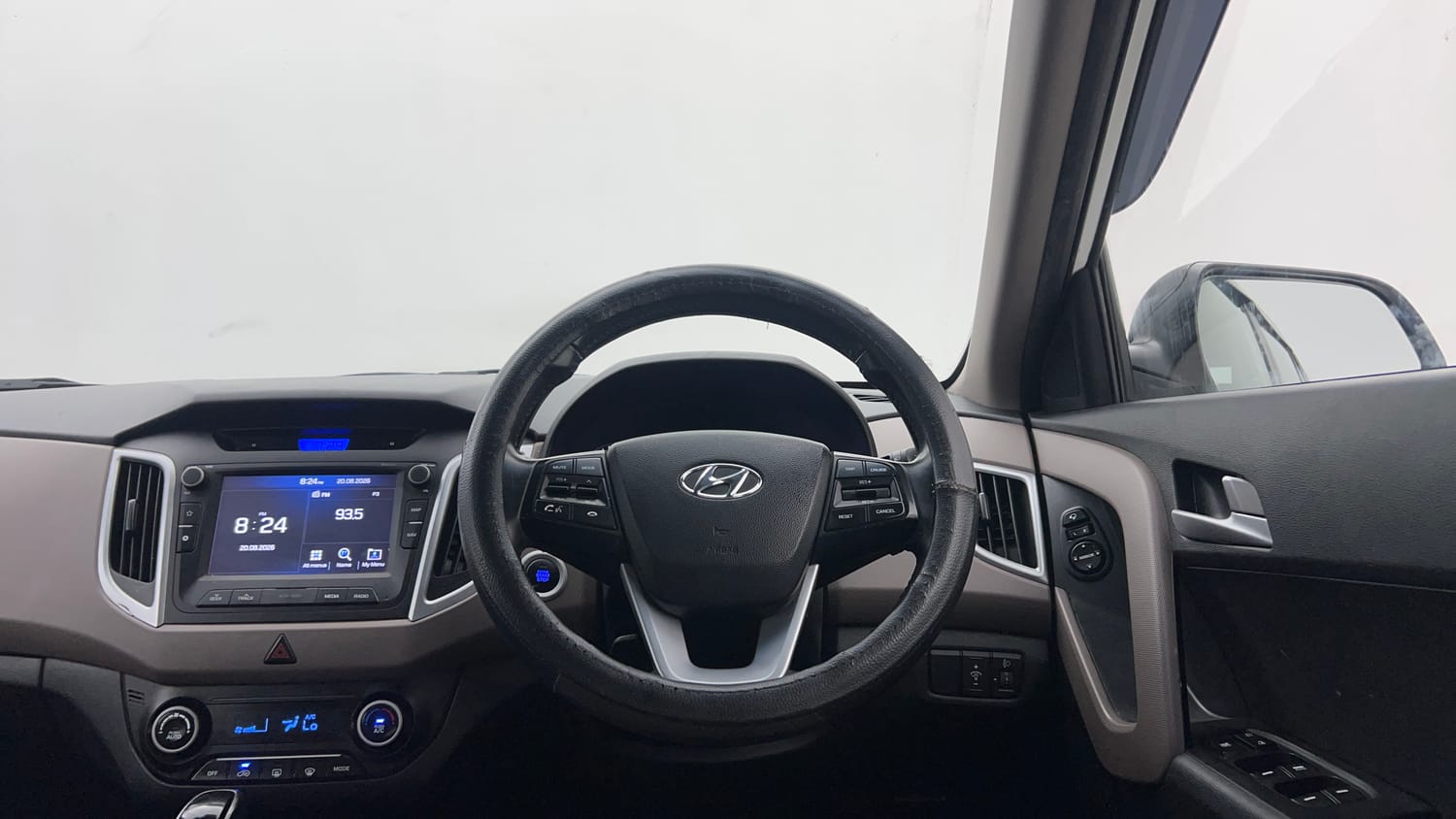 Used 2019 Hyundai Creta SX 1.6 AT Petrol Petrol Automatic interior STEERING VIEW