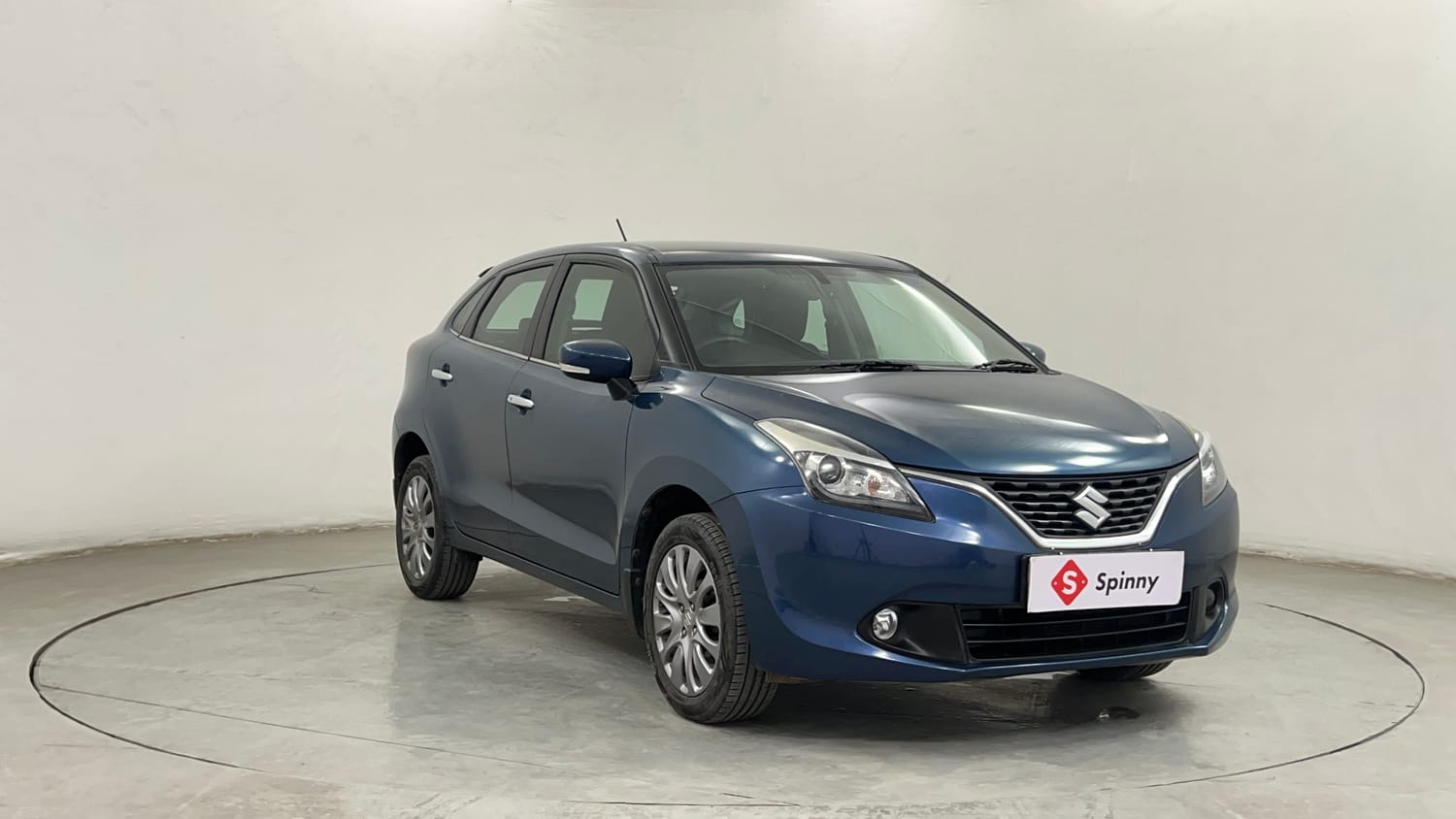 Used 2017 Maruti Suzuki Baleno Alpha 1.2 Petrol Manual exterior RIGHT FRONT CORNER VIEW