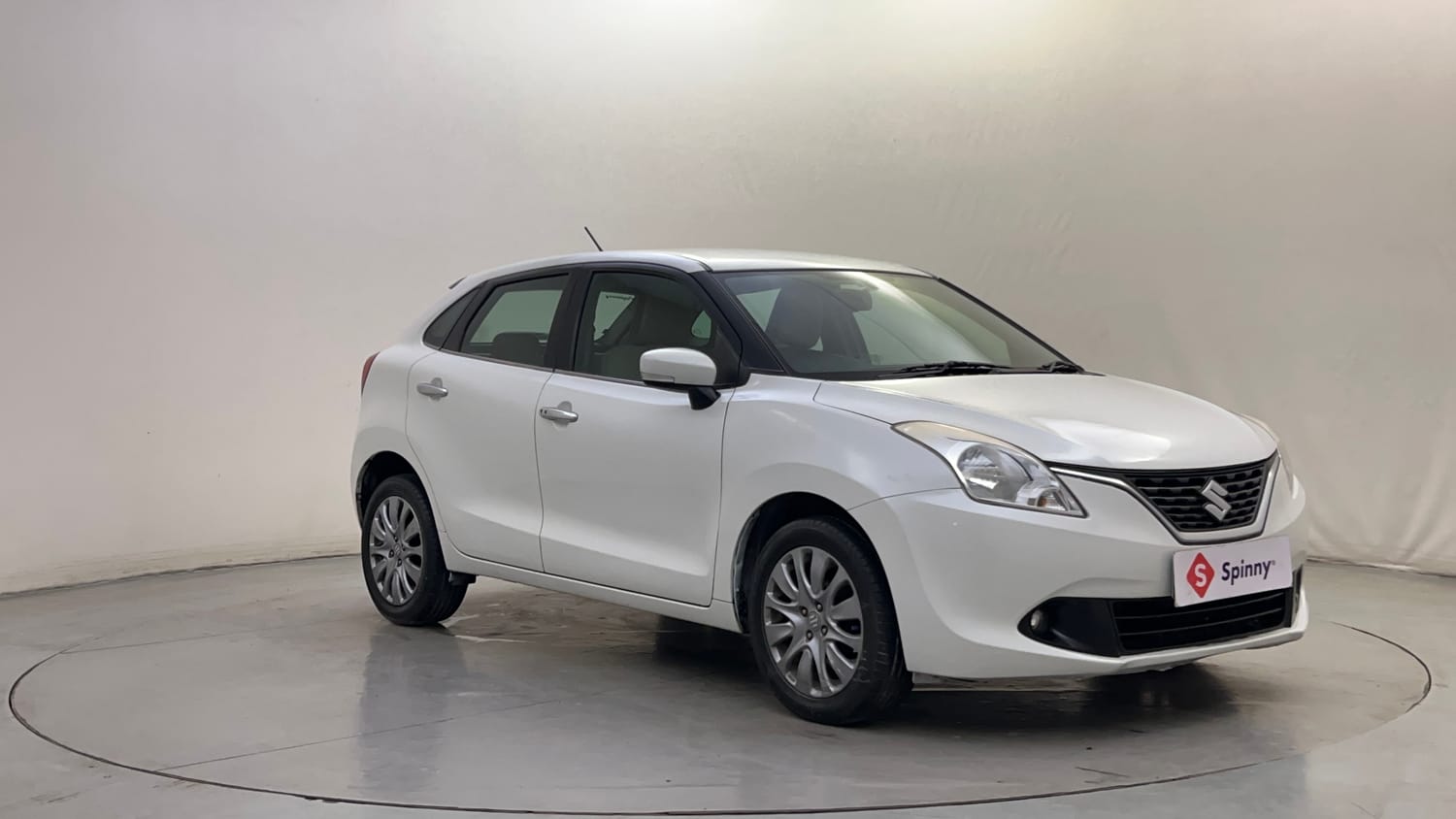 Used 2017 Maruti Suzuki Baleno Zeta 1.2 AT Petrol Automatic exterior RIGHT FRONT CORNER VIEW