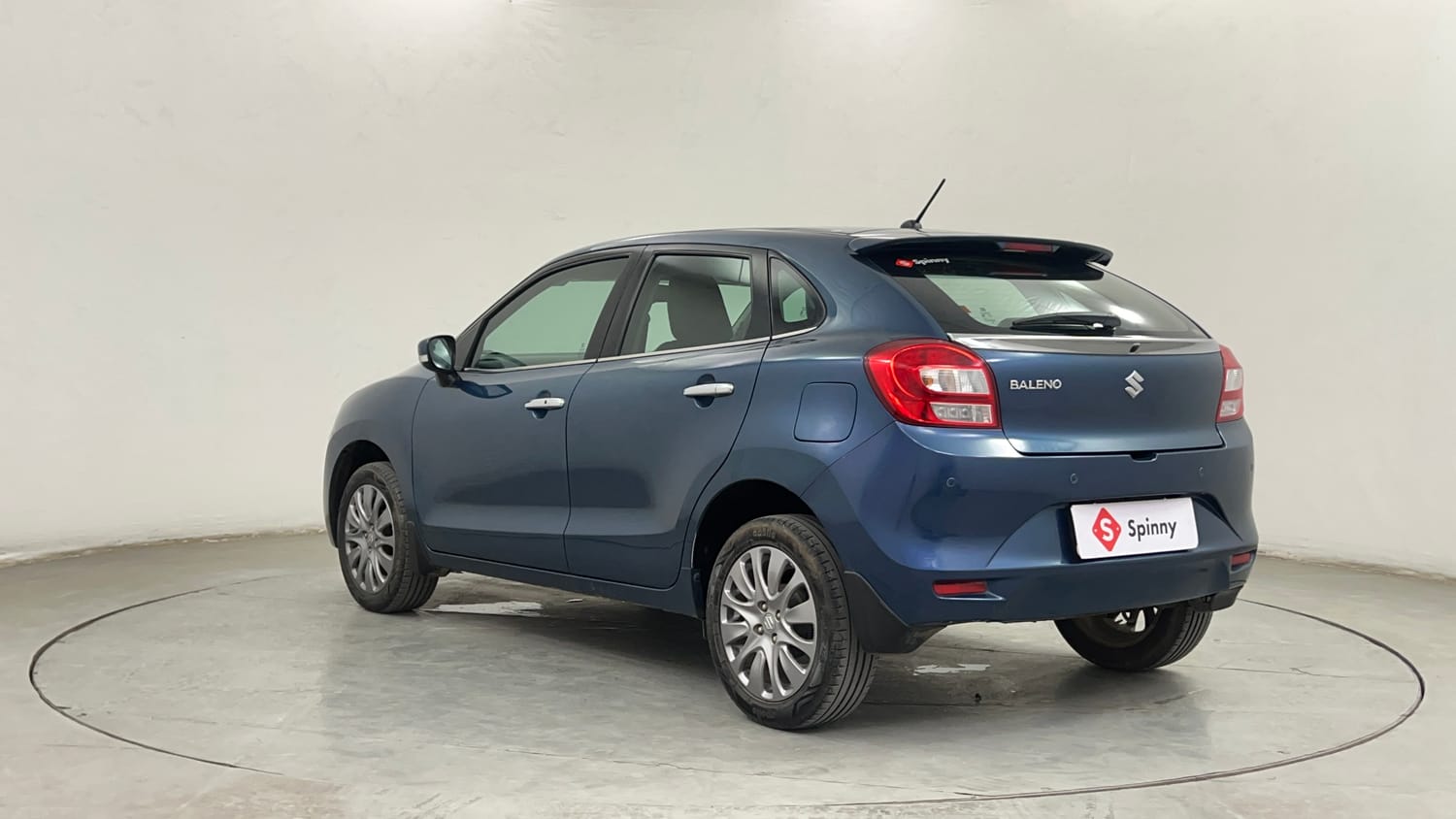 Used 2017 Maruti Suzuki Baleno Alpha 1.2 Petrol Manual exterior LEFT REAR CORNER VIEW