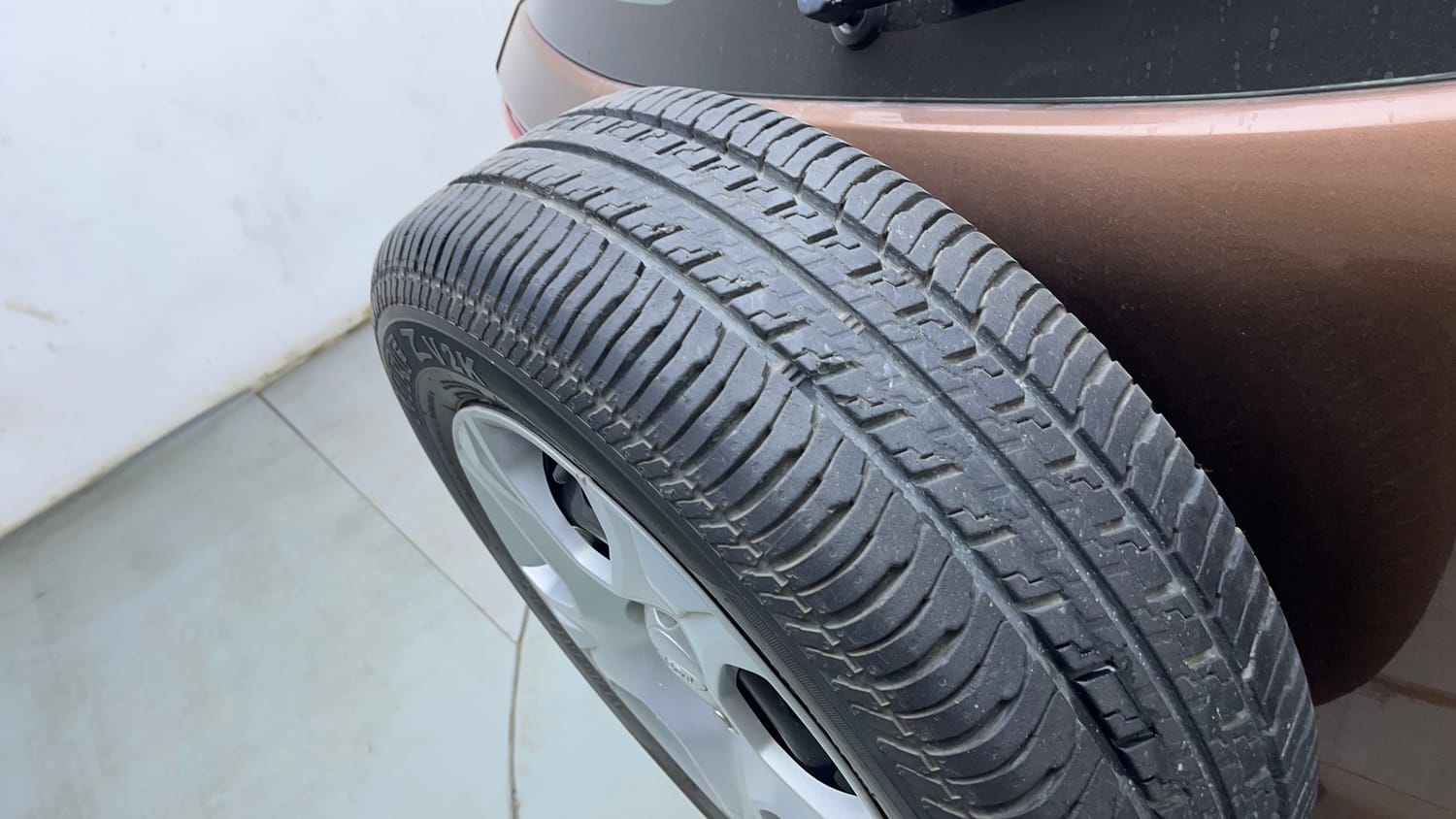 Used 2016 Ford EcoSport Trend 1.5L Ti-VCT Petrol Manual tyres SPARE TYRE VIEW