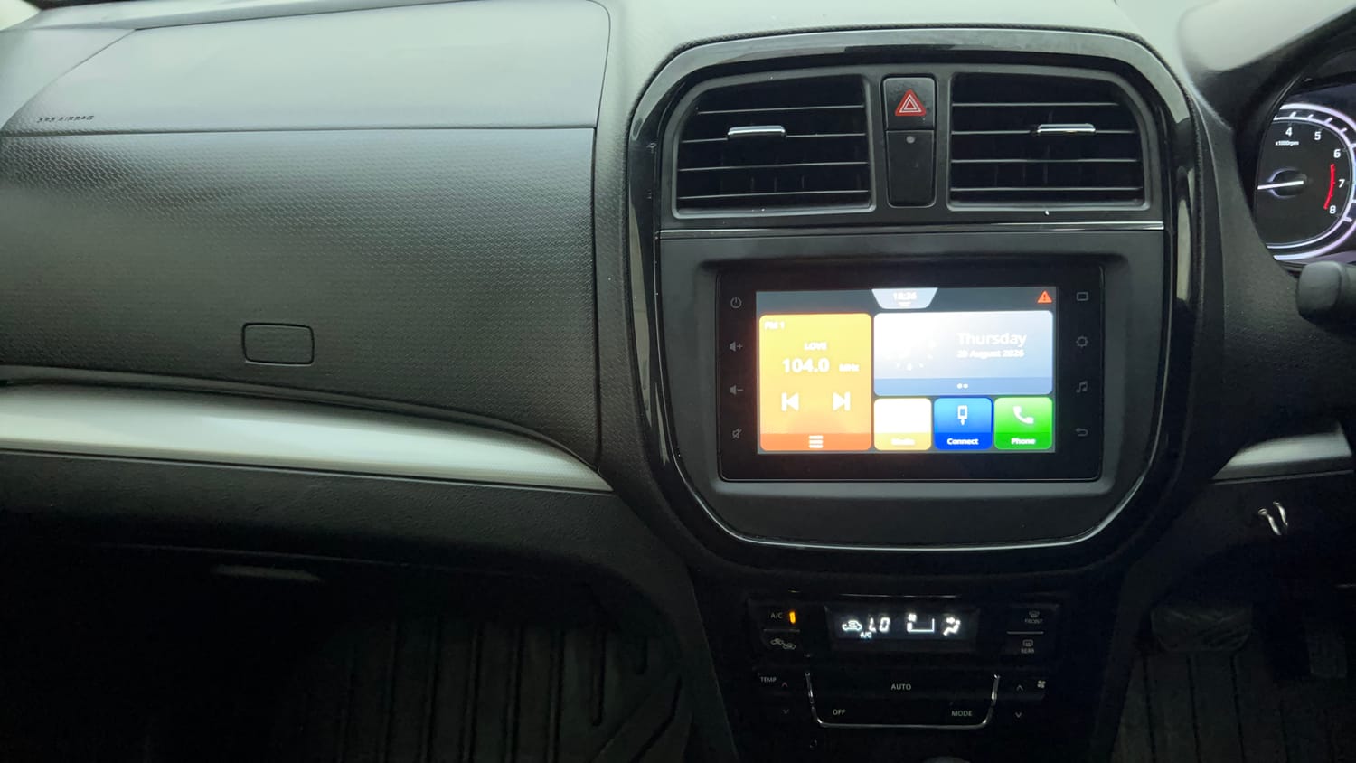 Used 2022 Toyota Urban Cruiser Premium Grade AT Petrol Automatic interior MUSIC SYSTEM & AC CONTROL VIEW