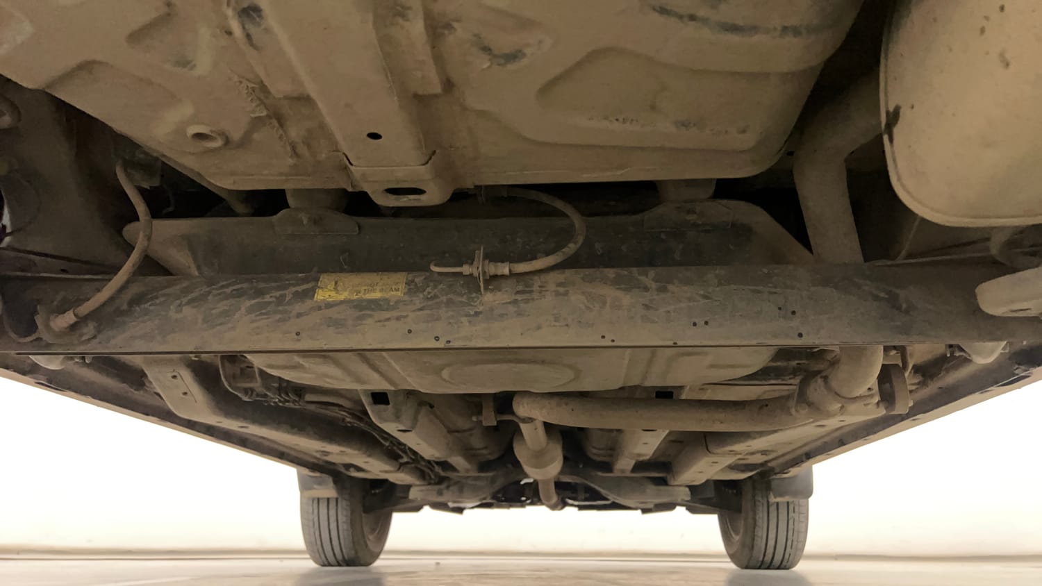Used 2022 Tata Nexon XZA Plus (HS) Dark Edition Petrol Automatic extra REAR UNDERBODY VIEW (TAKEN FROM REAR)