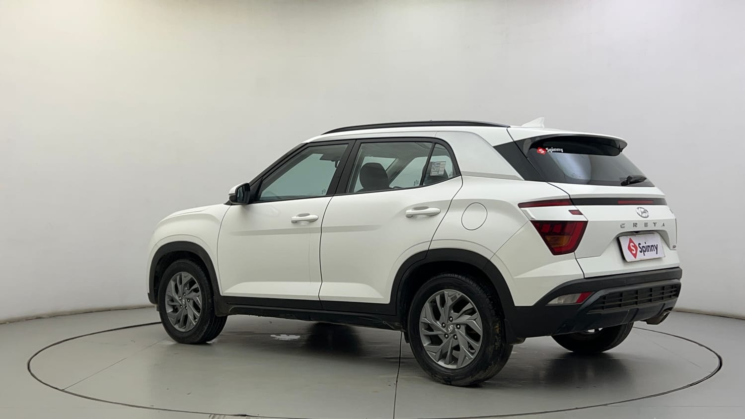 Used 2020 Hyundai Creta SX (O) 1.4 Turbo 7 DCT Petrol Automatic exterior LEFT REAR CORNER VIEW