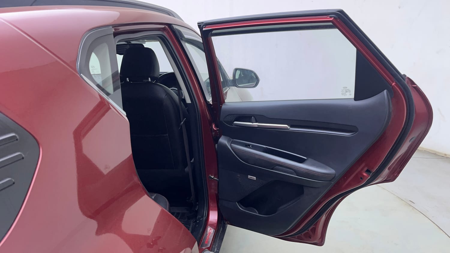 Used 2021 Kia Sonet GTX Plus 1.0 DCT Petrol Automatic interior RIGHT REAR DOOR OPEN VIEW