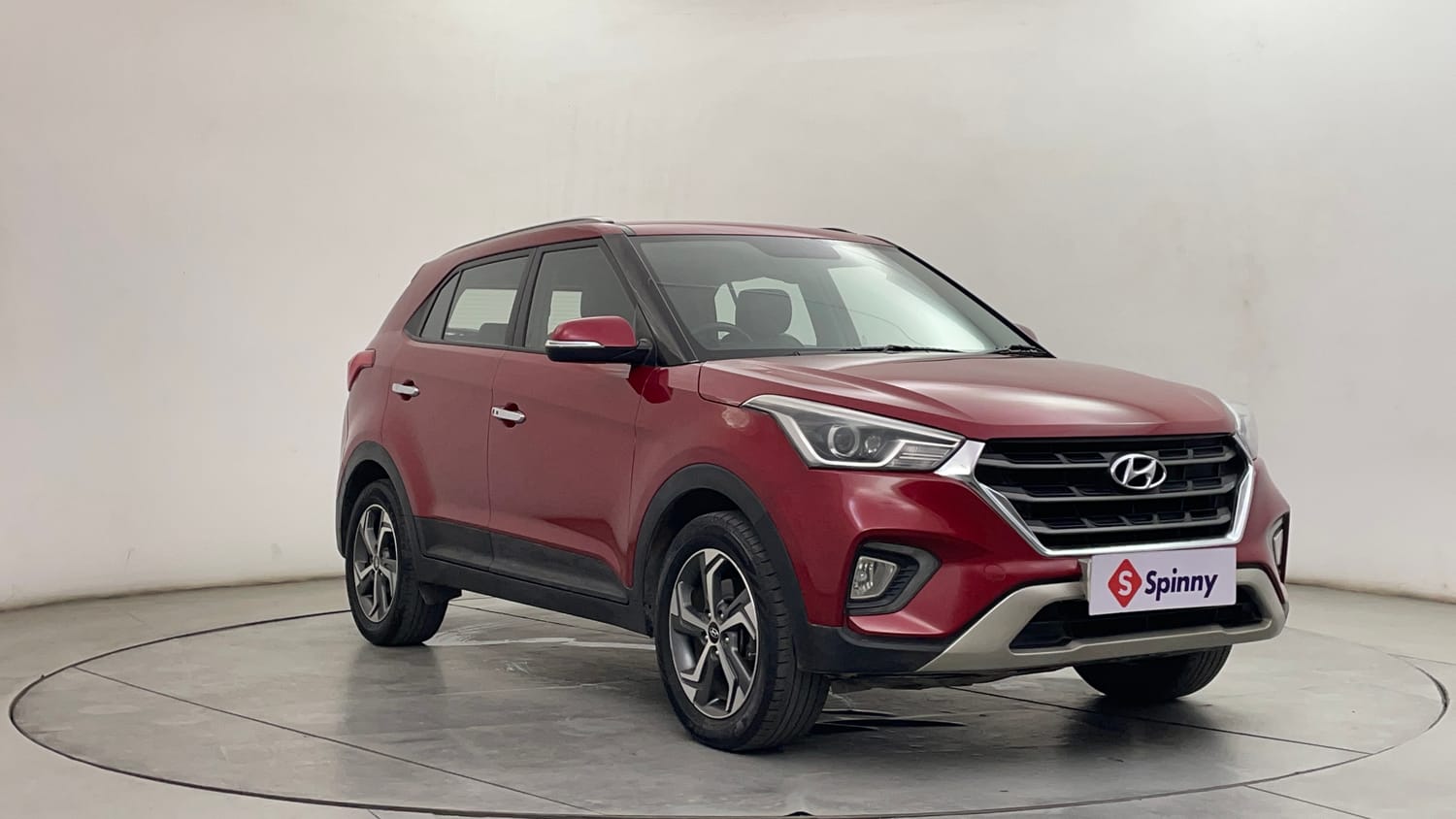 Used 2018 Hyundai Creta SX 1.6 (O) Petrol Petrol Manual exterior RIGHT FRONT CORNER VIEW