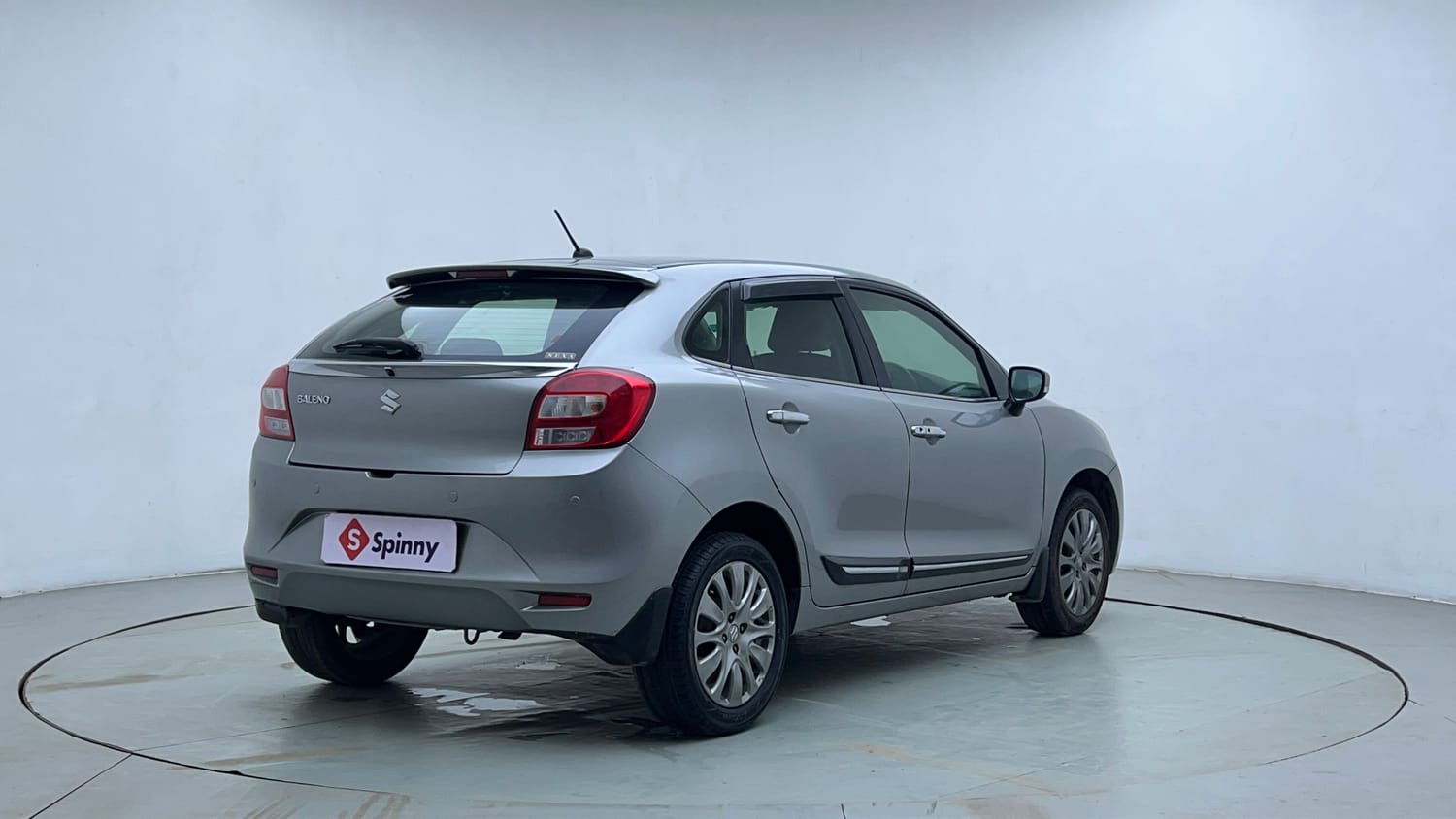 Used 2018 Maruti Suzuki Baleno Alpha 1.2 Petrol Manual exterior RIGHT REAR CORNER VIEW
