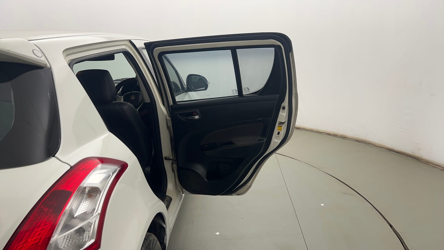 Used 2015 Maruti Suzuki Swift VXi Petrol Manual interior RIGHT REAR DOOR OPEN VIEW